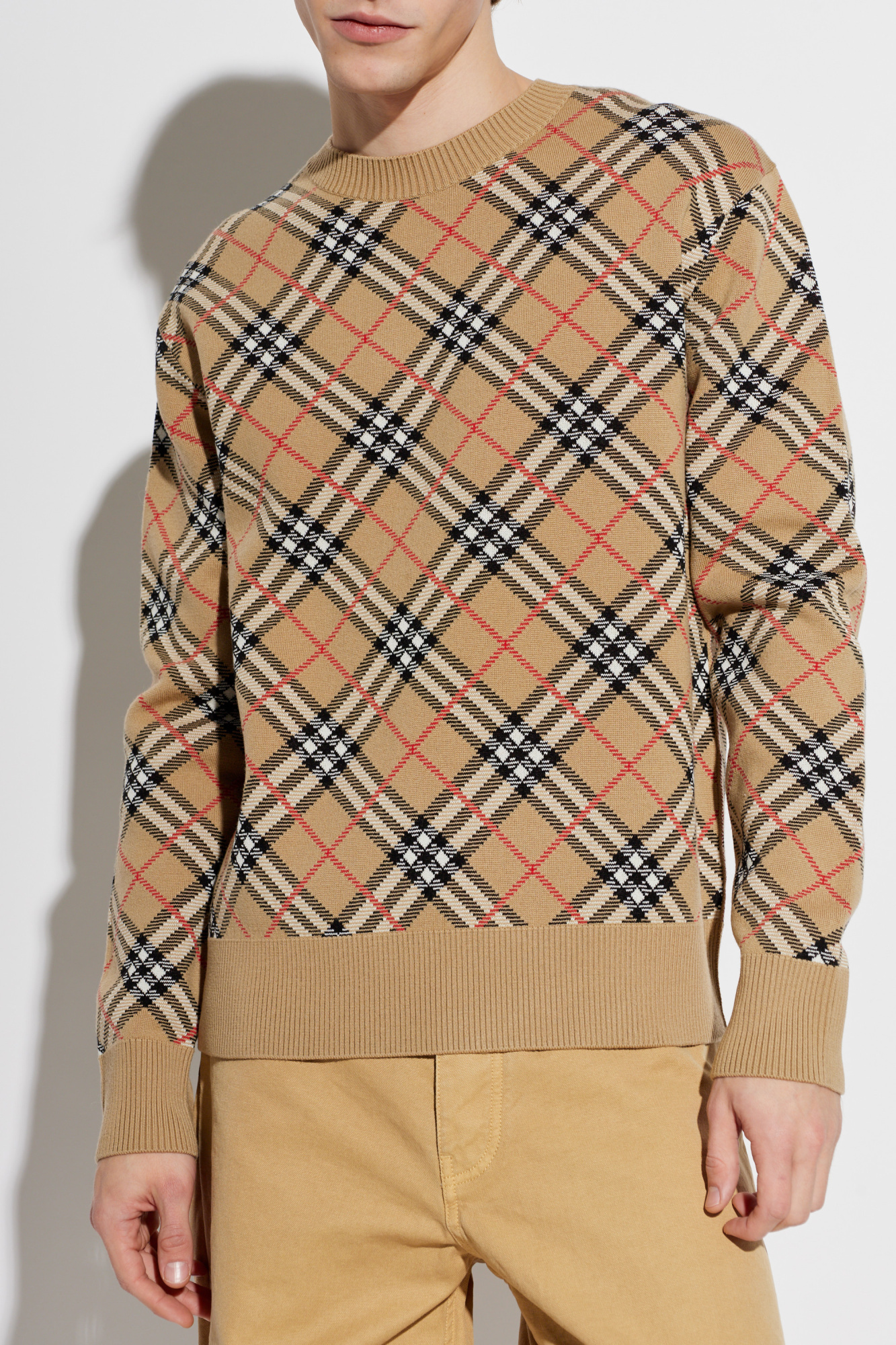 Castanho Camisola 'Gregory' Burberry - Vitkac Brazil